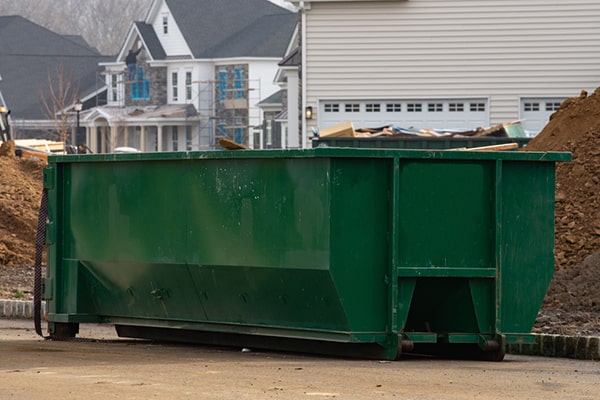 you can rent a construction dumpster for a specified period of time based on your project timeline